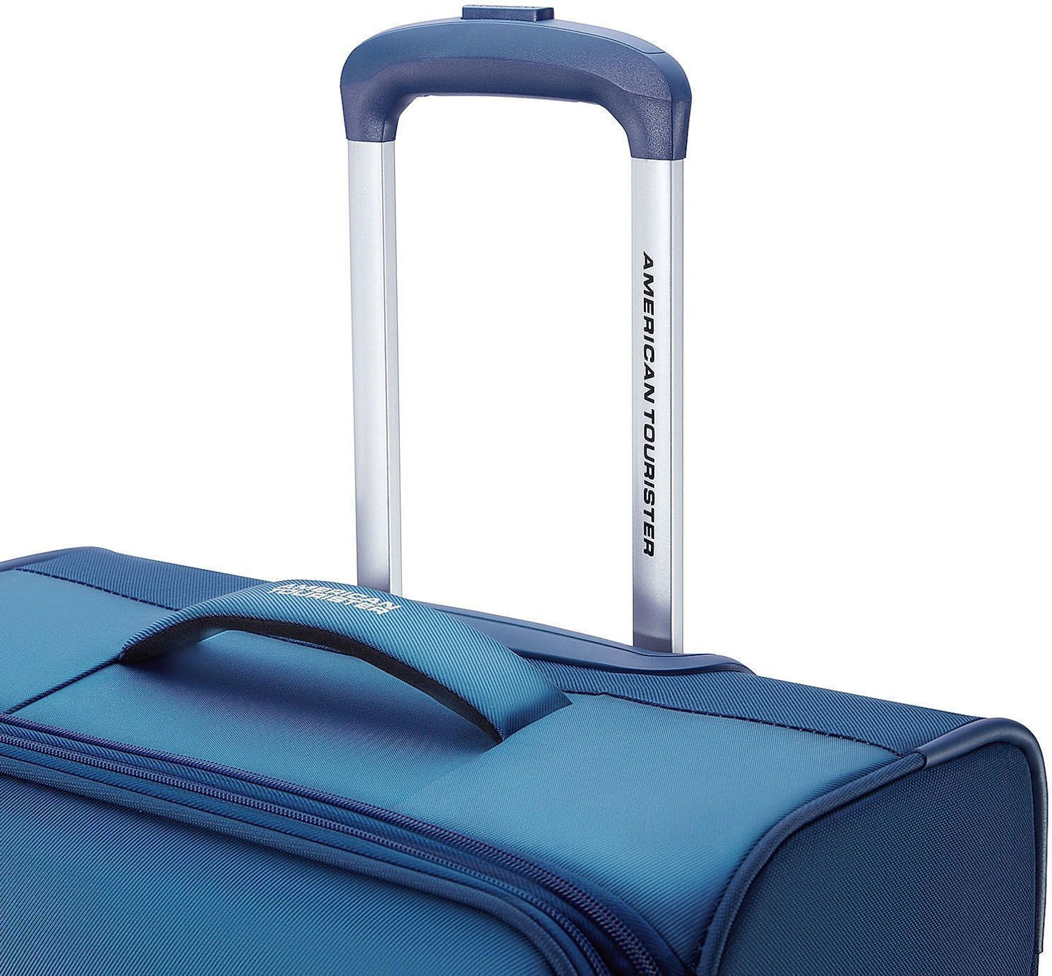 Image of AMERICAN TOURISTER Small Cabin Suitcase (59 cm) 4 Wheels - PETRO - Blue