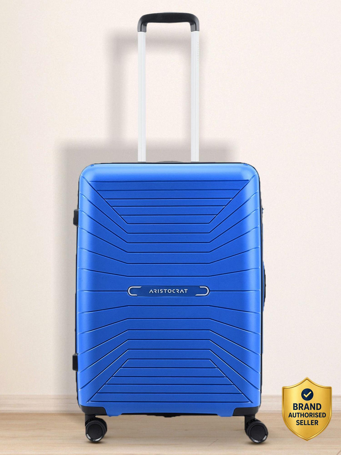 Image of SWISS GEAR Medium Check-in Suitcase (61 cm) 4 Wheels - 24 inch Hard Luggage ABS Spinner - Red