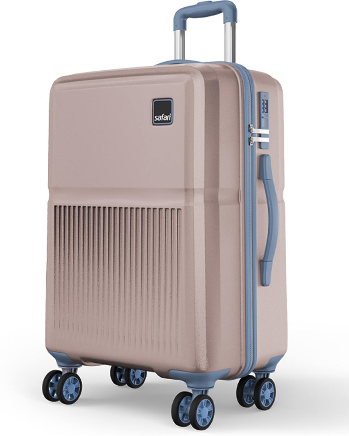 Image of SAFARI Medium Check-in Suitcase (69 cm) 4 Wheels - TITANIUM 69 4W ELECTRIC TEAL - Teal