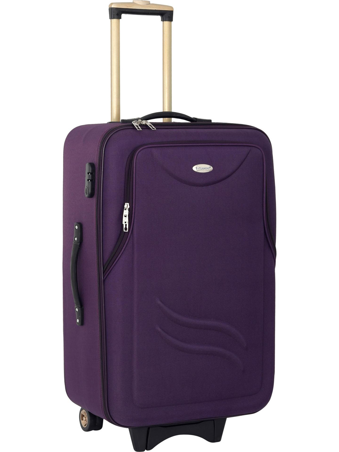 STUNNERZ Large Check-in Suitcase 2 Wheels - Purple - Image 1