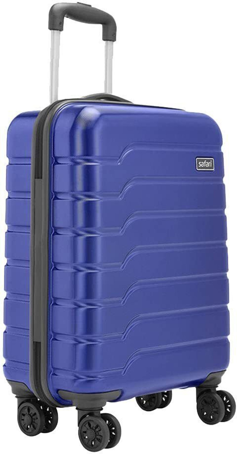 Image of SAFARI Large Cabin & Check-in Set (79 cm) 4 Wheels - OZONETSA - Blue