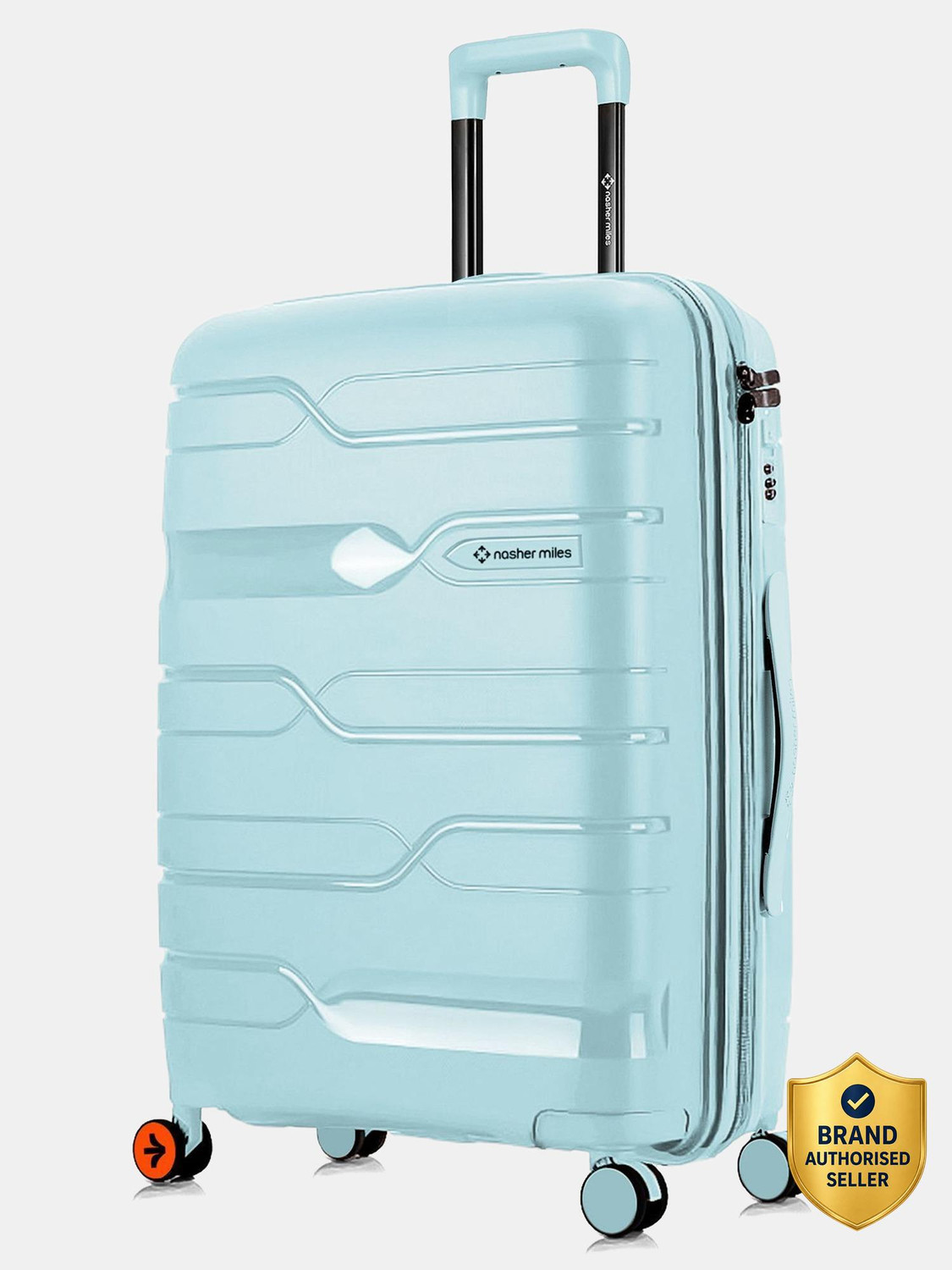 NASHER MILES Paris 28 inch Green Suitcase - Image 1