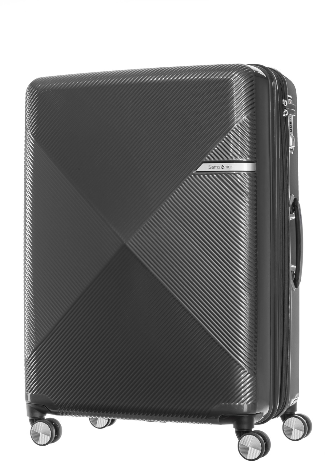 Image of SAMSONITE Check-in Suitcase (74.5 cm) 8 Wheels - VOLANT SPINNER - Black