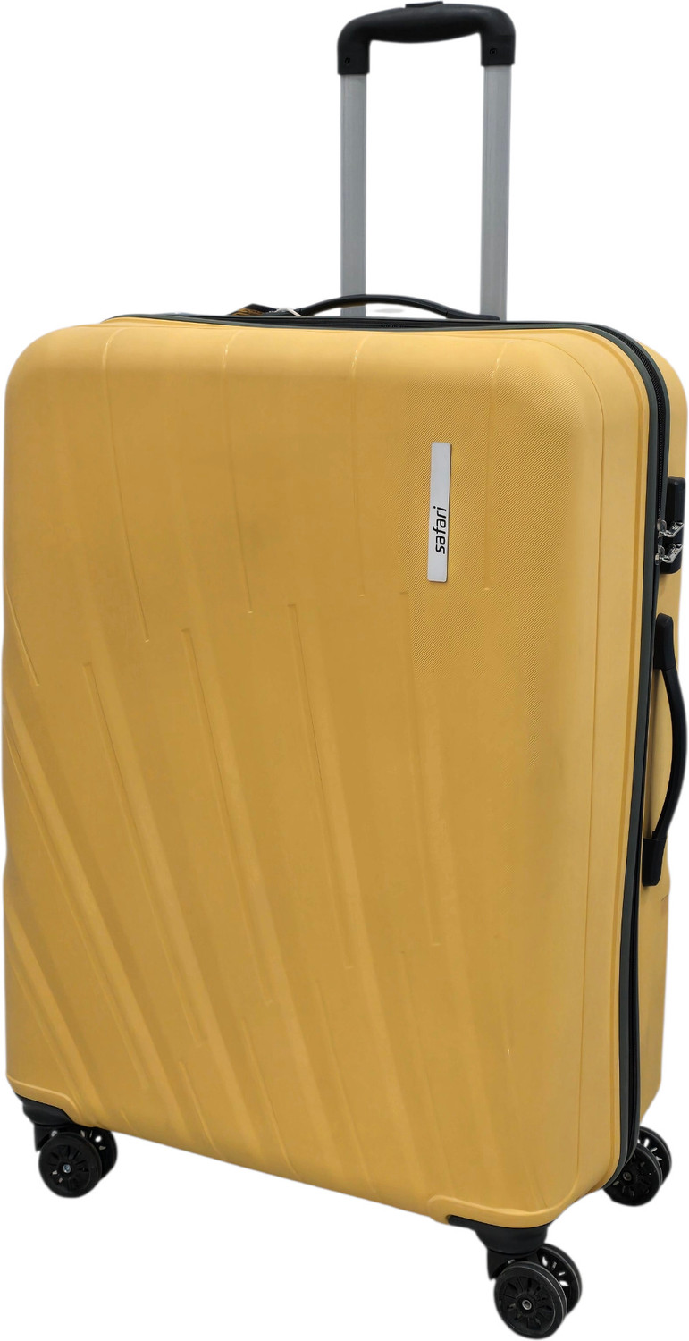 Image of SAFARI Large Check-in Suitcase (75 cm) 8 Wheels - CAIRO 75 - Yellow