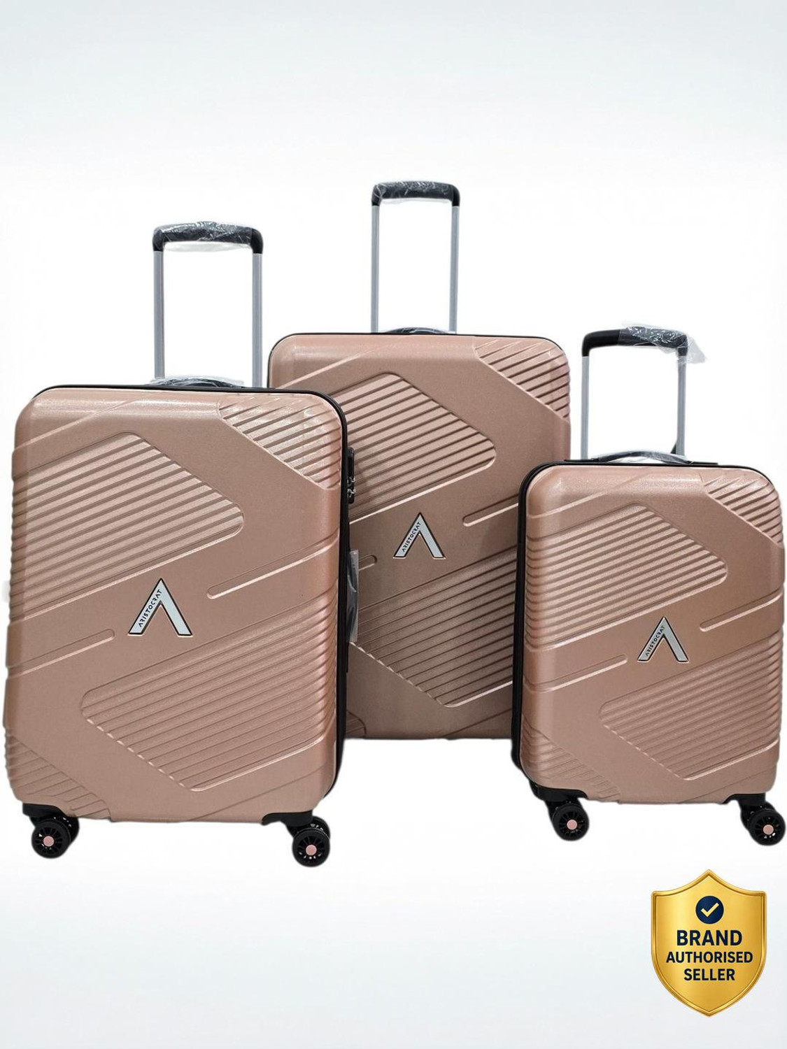 Image of ARISTOCRAT Medium Check-in Suitcase (66 inch) 8 Wheels - SLANTZ PRO STR 65 MIB - Green