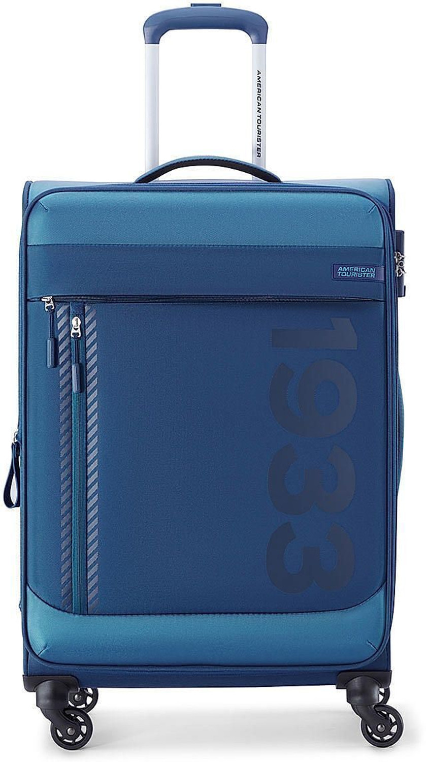 Image of AMERICAN TOURISTER Small Cabin Suitcase (59 cm) 4 Wheels - PETRO - Blue