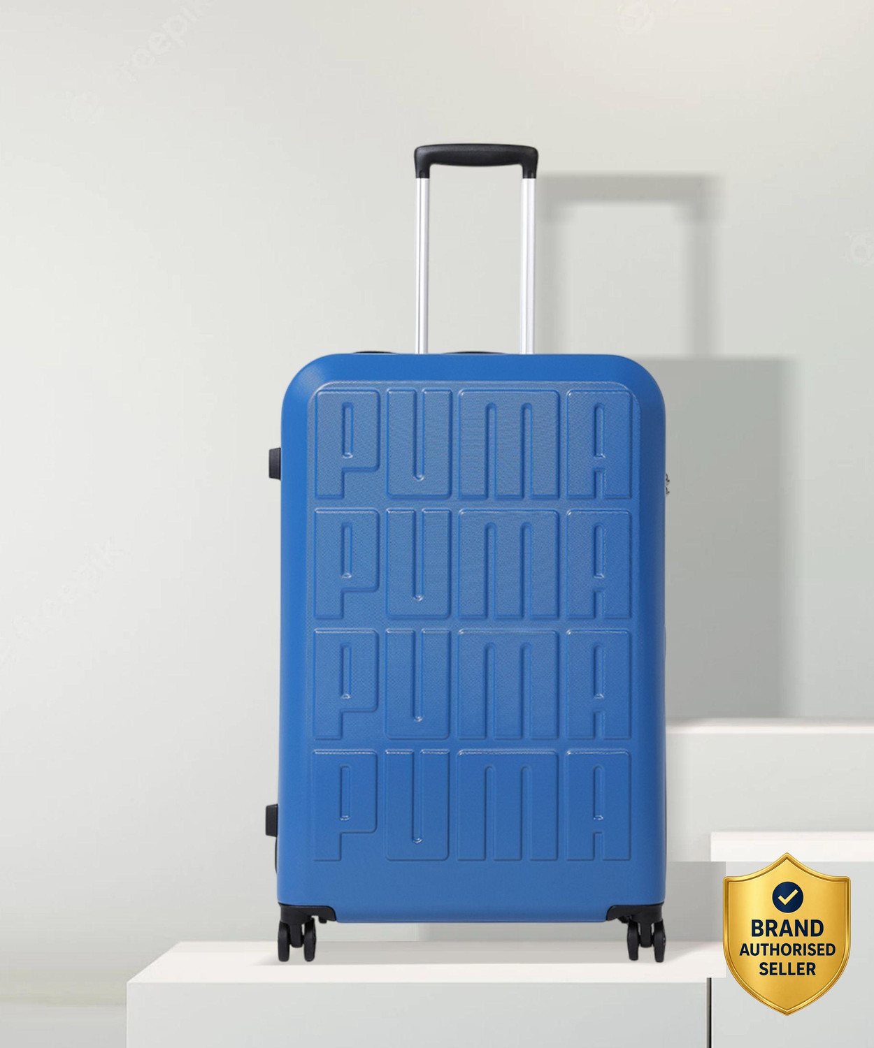 PUMA Stylised Trolley Bag -Medium Check-in Suitcase 8 Wheels - 26 inch