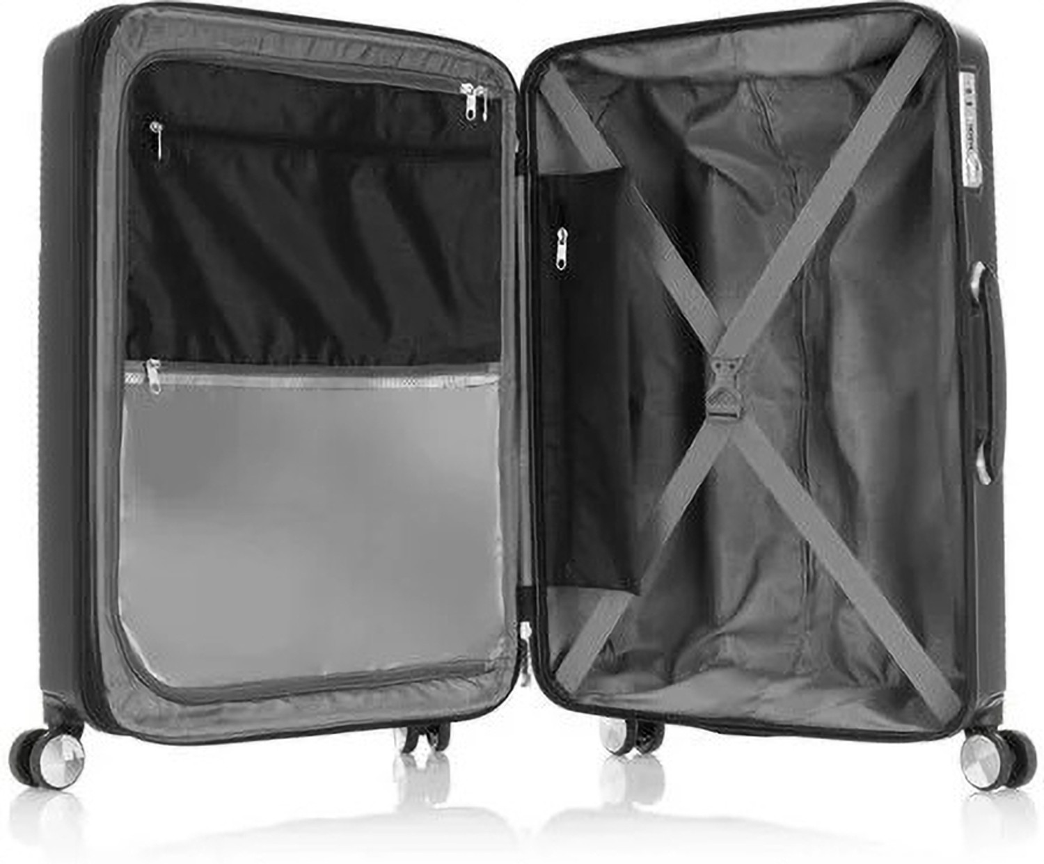 Image of SAMSONITE Check-in Suitcase (74.5 cm) 8 Wheels - VOLANT SPINNER - Black
