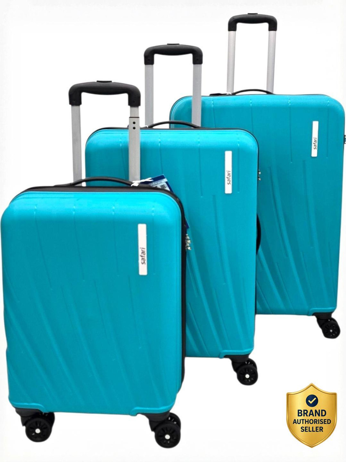 Image of SAFARI Small Cabin Suitcase (55 cm) 8 Wheels - CAIRO 55 - Green