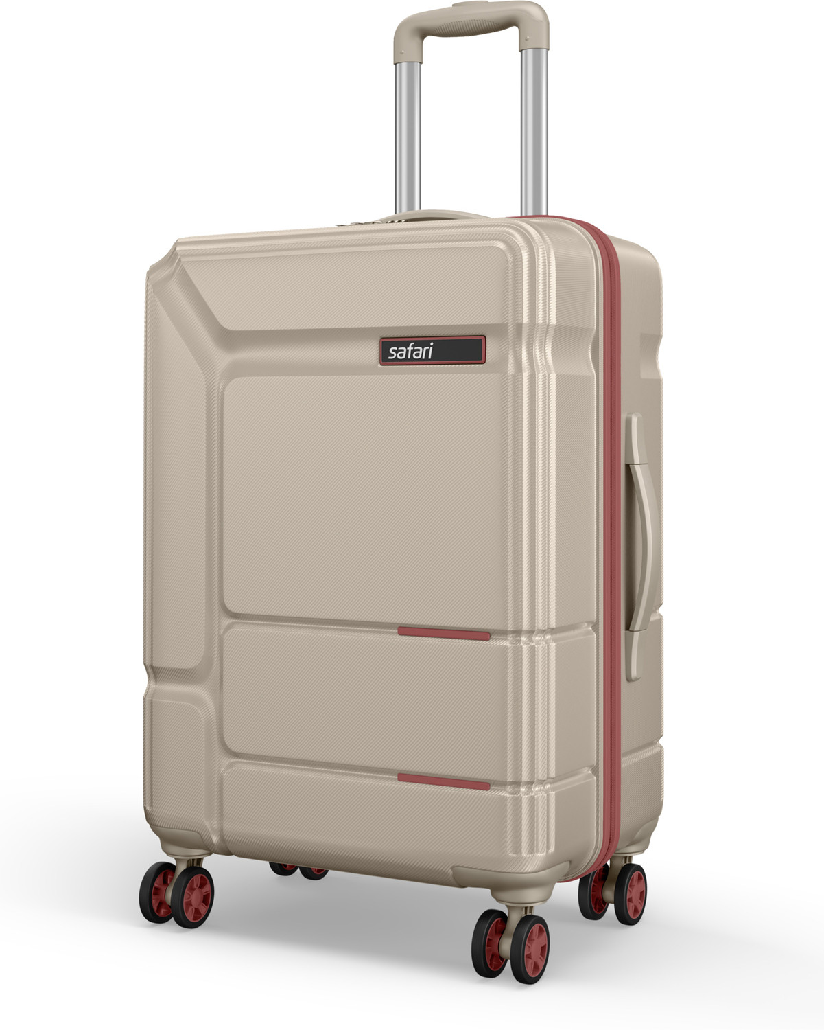 SAFARI SQUADRON 65 4W DARK CHAMPAGNE Check-in Suitcase 8 Wheels - 25 Inches