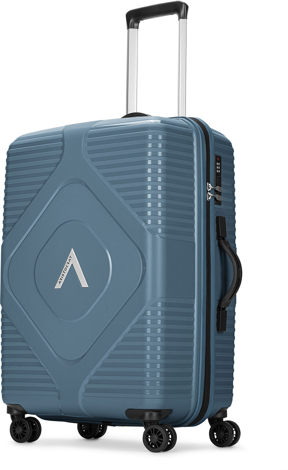 Image of ARISTOCRAT Medium Check-in Suitcase (66 inch) 8 Wheels - SLANTZ PRO STR 65 MIB - Green