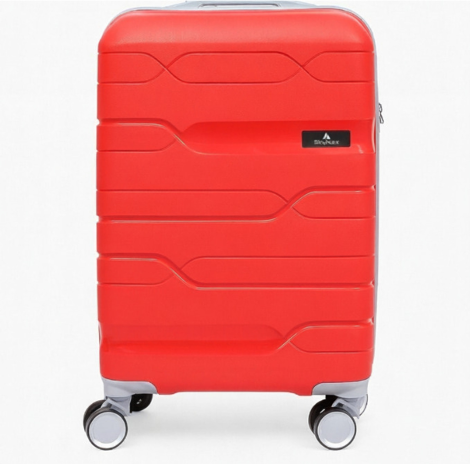 Image of SWISS GEAR Medium Check-in Suitcase (61 cm) 4 Wheels - 24 inch Hard Luggage ABS Spinner - Red
