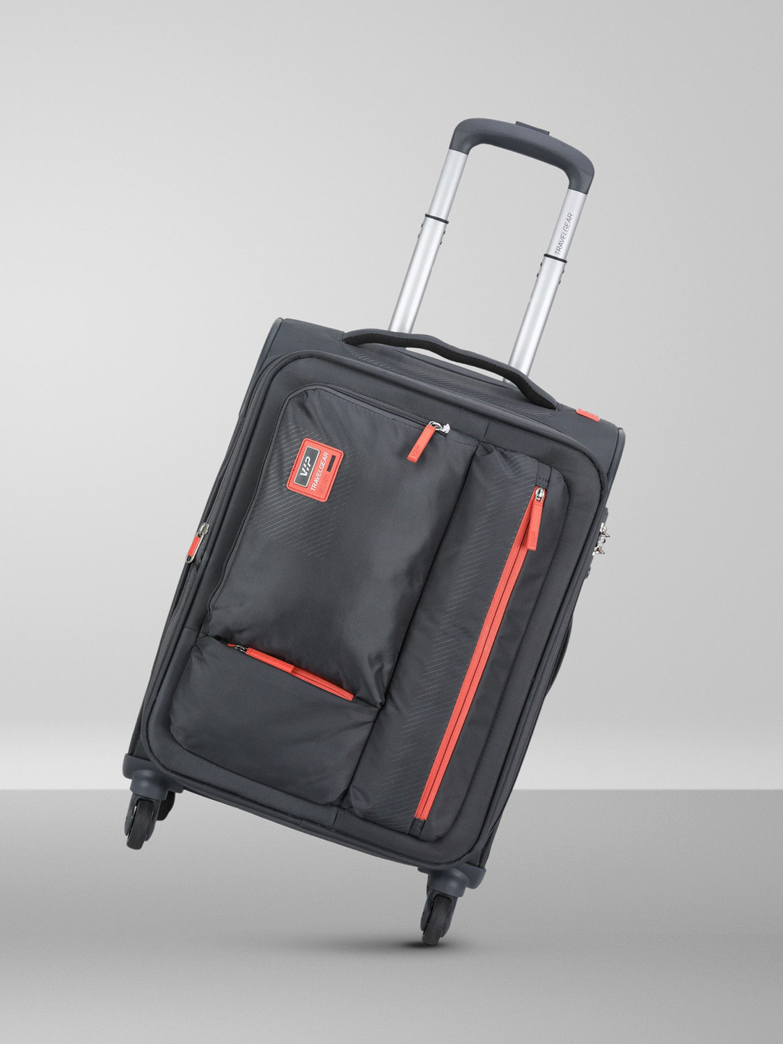 VIP STAX 4W EXP STROLLY 58 GREY 40 cm Suitcase - Image 1