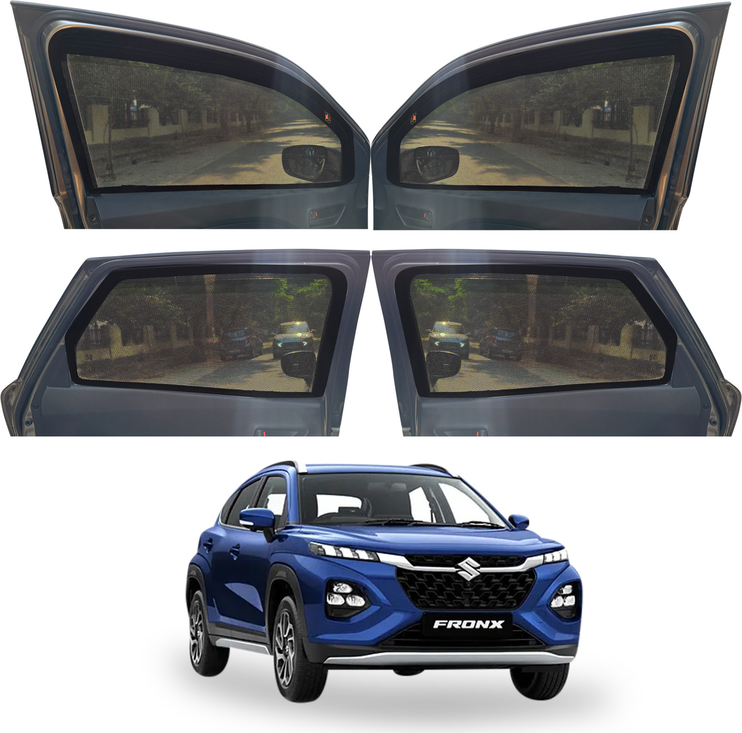 Image of Costar Windshield Sun Shade For Universal For Car Universal For Car (Silver)