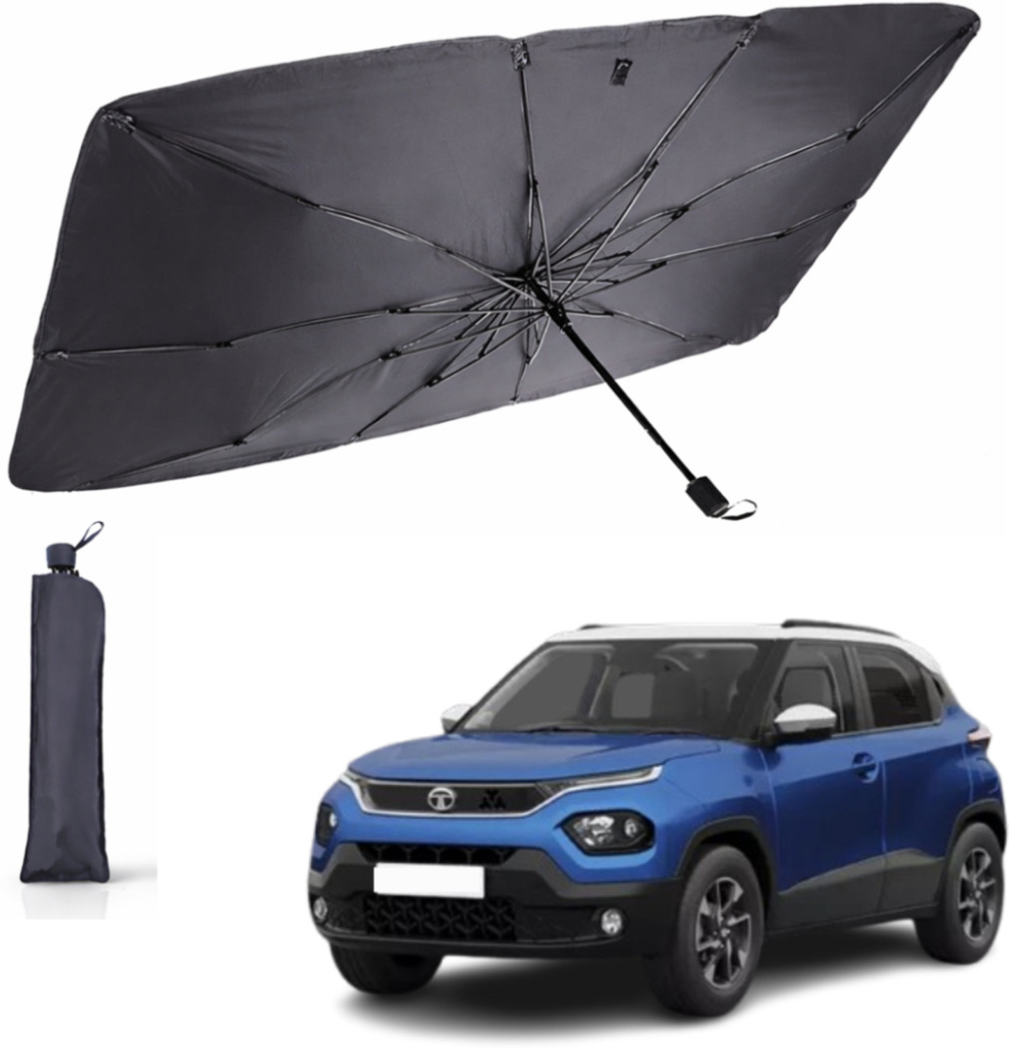 Image of Costar Windshield Sun Shade For Universal For Car Universal For Car (Silver)