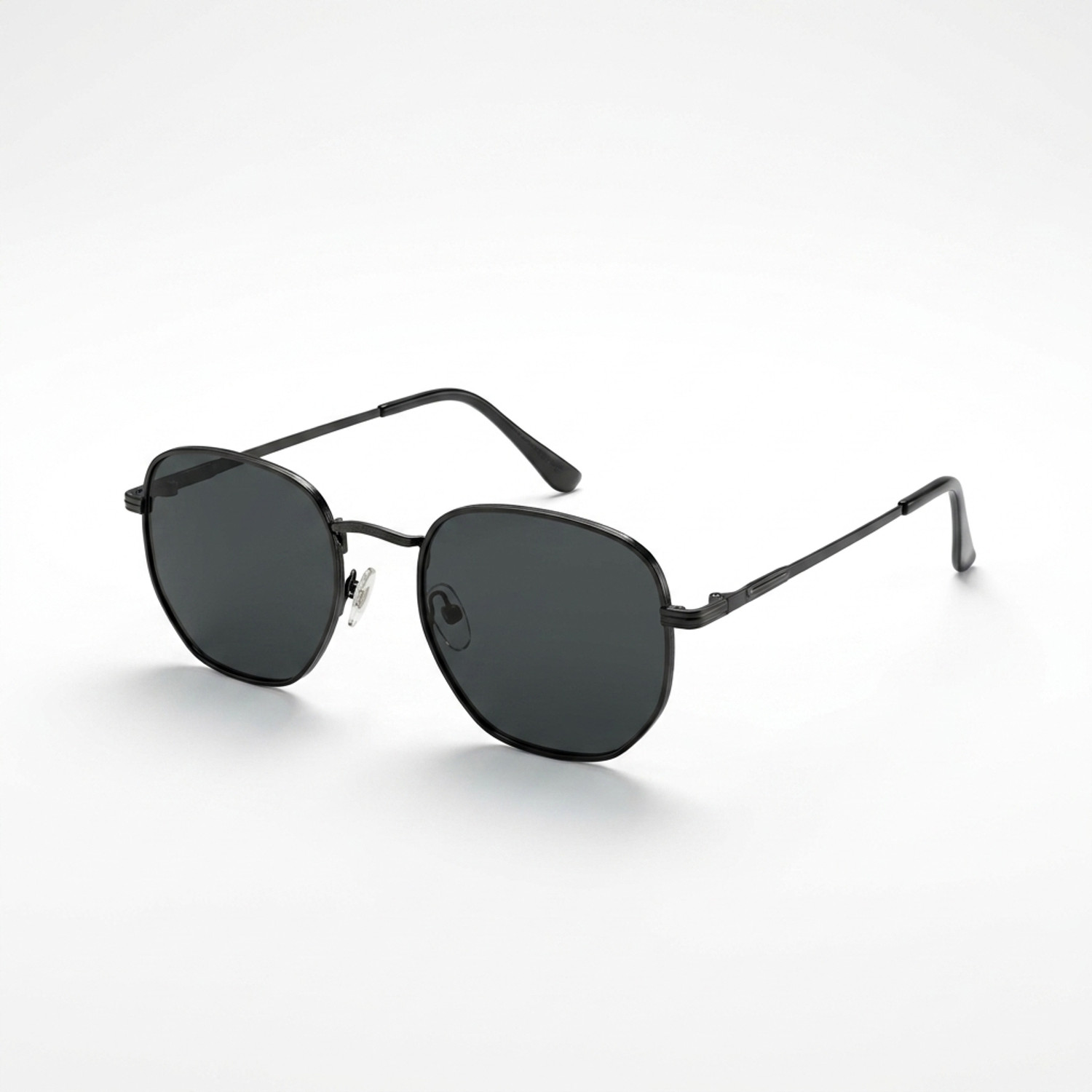 HoneyEretail Polarized Night Vision Riding Glasses Black - Image 1