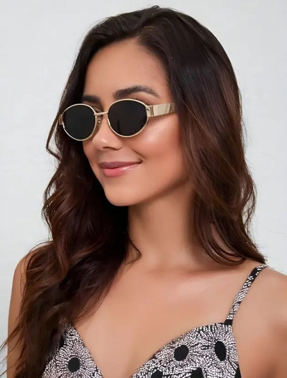 VERICAN UV Protection Round Sunglasses (Free Size) - Image 1