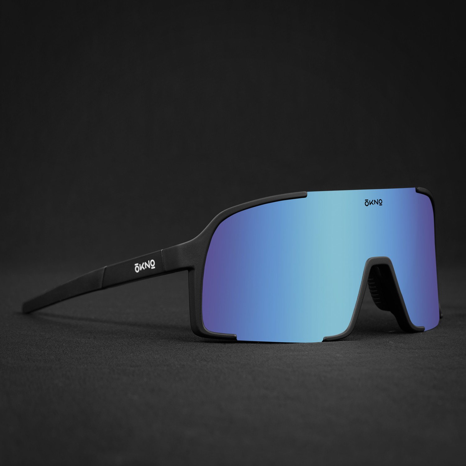 Image of Eyewearlabs Polarized, UV Protection, Mirrored Rectangular, Wrap-around, Over-sized, Sports Sunglasses (72) (For Men & Women, Blue)