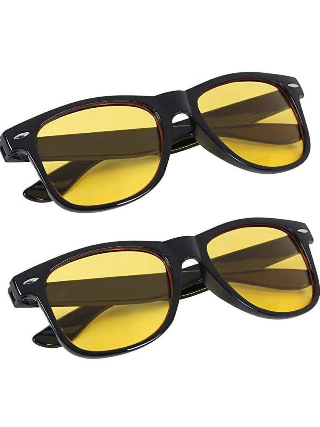 Image of Dannilo Polarized, UV Protection, Riding Glasses, Mirrored Wayfarer Sunglasses (Free Size) (For Men & Women, Black, Blue, Green, Clear, Grey)