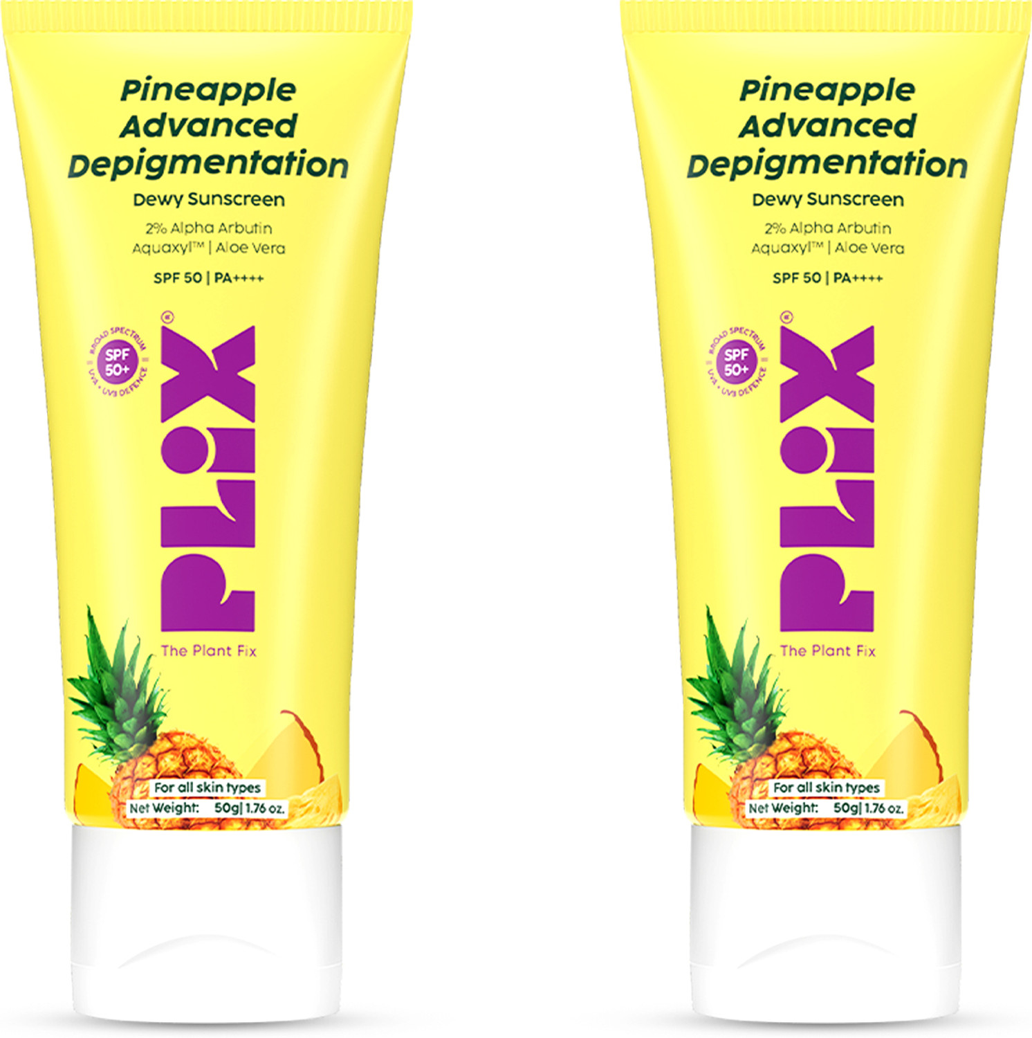 Image of KYNVA Sunscreen - SPF 50+ PA++++ Regular Men Moisturising Sunscreen with 11 Actives (150 g)
