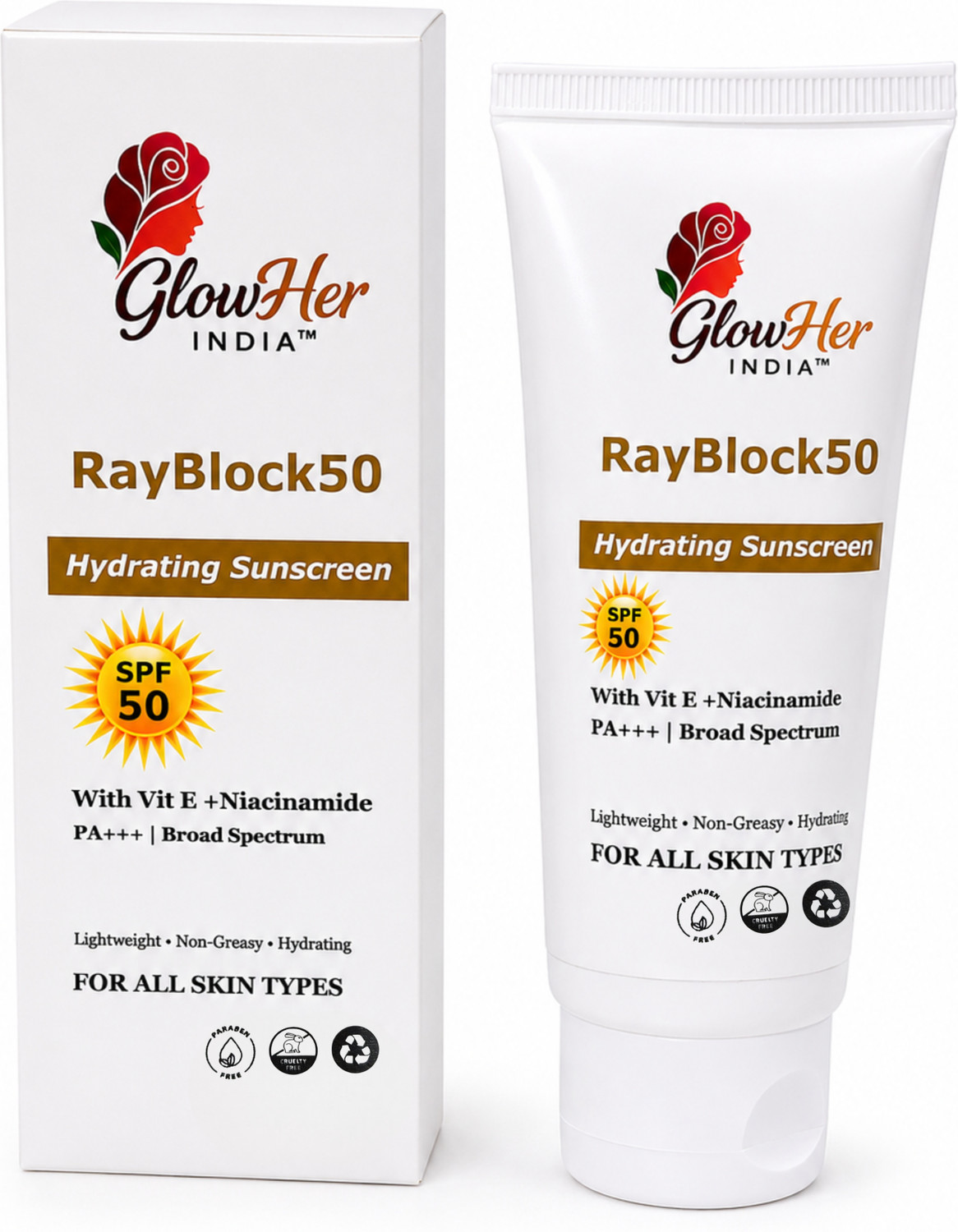 Image of KYNVA Sunscreen - SPF 50+ PA++++ Regular Men Moisturising Sunscreen with 11 Actives (150 g)