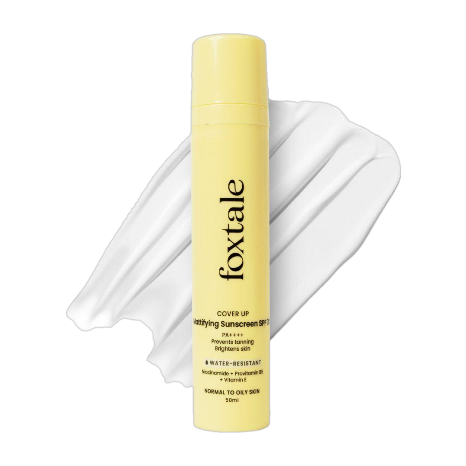 Image of Foxtale Sunscreen - SPF 50 PA++++ PA++++ Super glow sunscreen 50 SPF 80 ml (80 ml)