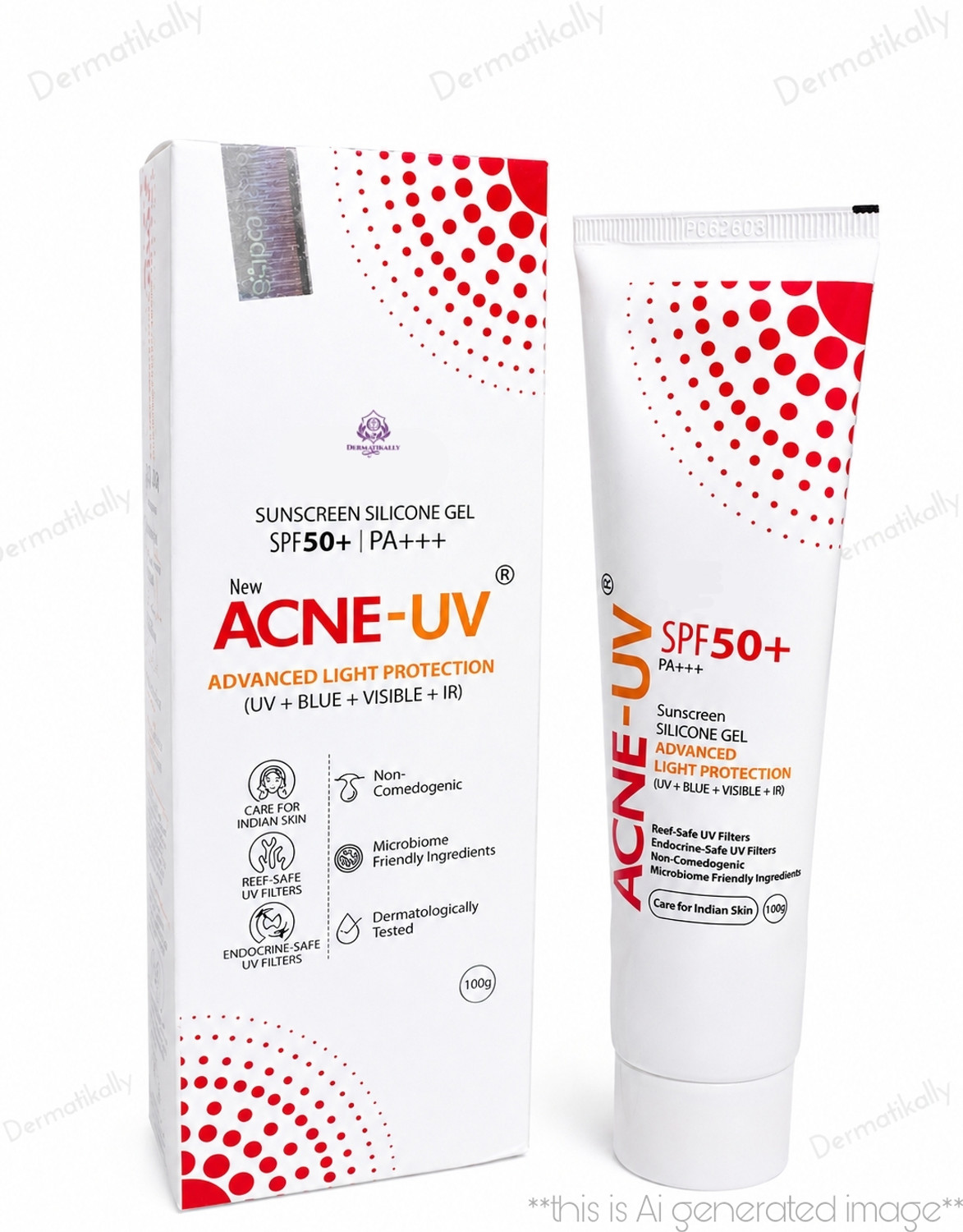 Image of ACNE-UV Sunscreen - SPF 50 PA+++ Sunscreen - SPF 50 PA+++ (50 g)