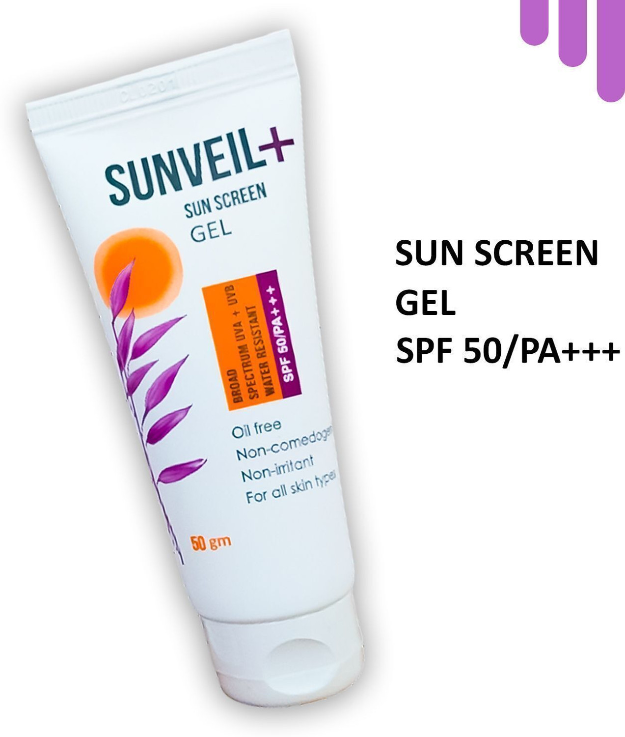 Image of Lotus Botanicals Sunscreen - SPF 50 PA+++ Sandalwood & Hyaluronic Acid Glow and Hydrating Sunscreen Serum (30 ml)