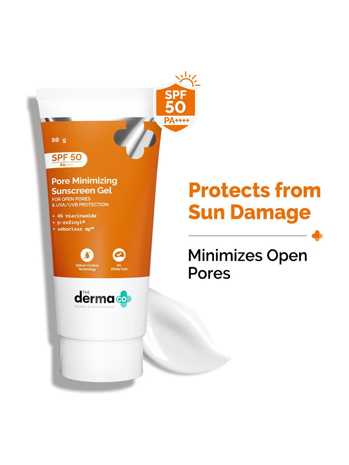 The Derma Co Sunscreen SPF 50 PA+++ 50g - Image 1