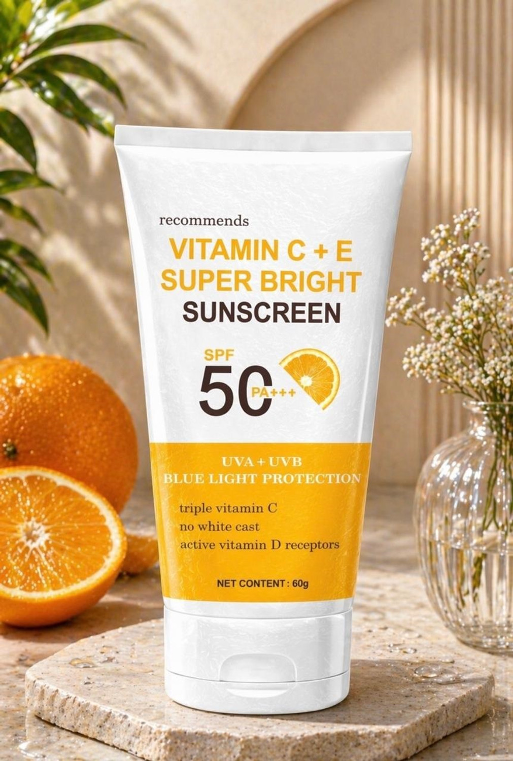 Image of ACNE-UV Sunscreen - SPF 50 PA++++ Gel Sunscreen Lightweight | All Skin Types | Broad Spectrum UVA /UVB Protection (50 g)
