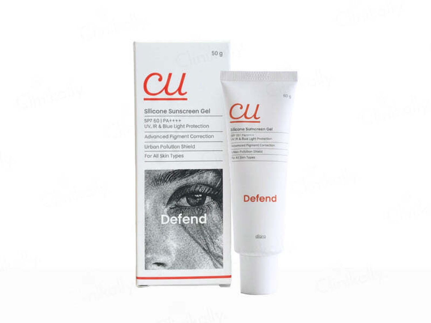 Image of Lotus Organics+ Sunscreen - SPF 50 PA+++ Safe Sun UV Screen Matte Gel SPF 50 100g (50 g)
