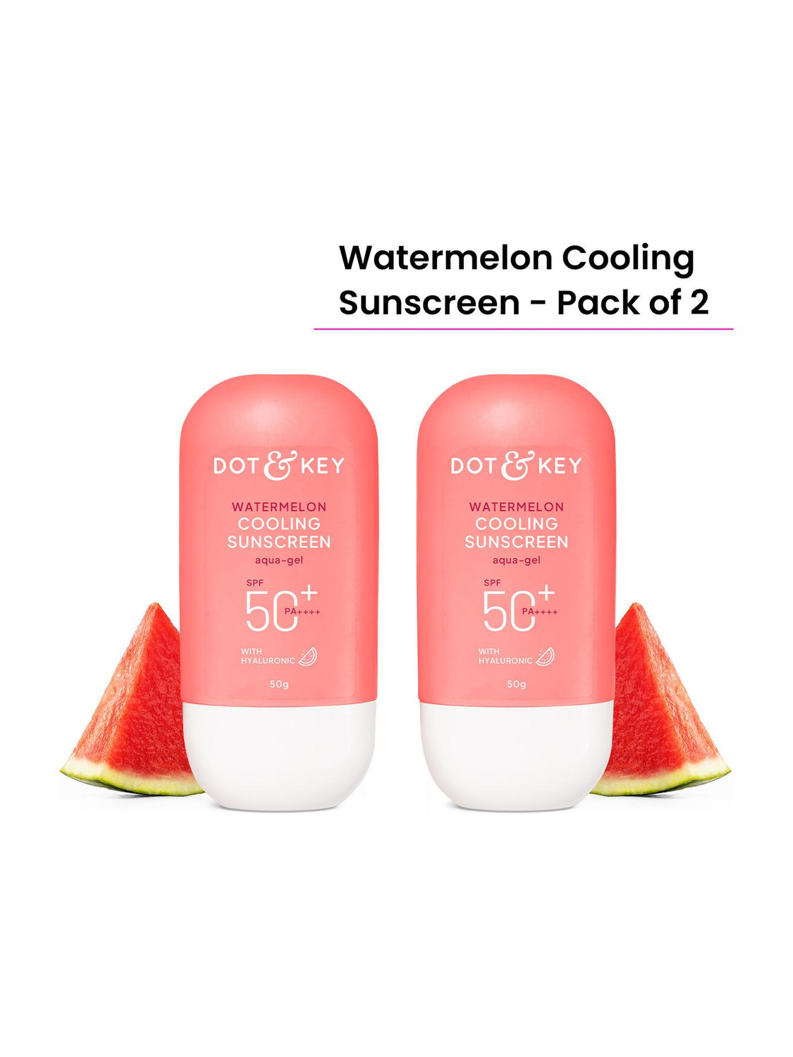 Dot & Key Sunscreen SPF 50 PA++++ Watermelon 50g - Image 6