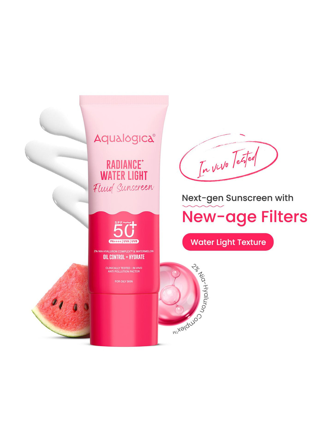 Image of MOODY Sunscreen - SPF 50 PA+++ Vitamin C Hydrating Fluid Sunscreen Mandarin Orange & Vitamin E (30 g)