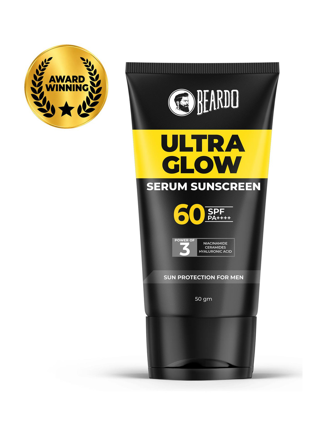 BEARDO Ultra Glow Sunscreen SPF 60 PA++++ 50g - Image 1