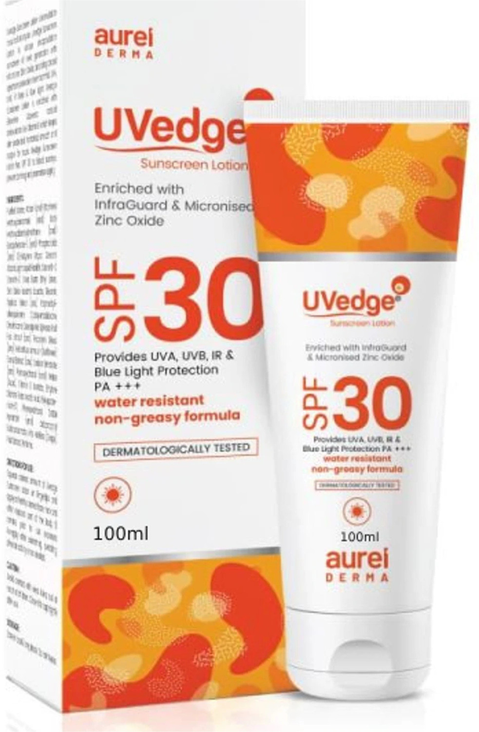 Aurelderma UVedge SPF 30 PA+++ Sunscreen Lotion 100ml 100 g - Image 1