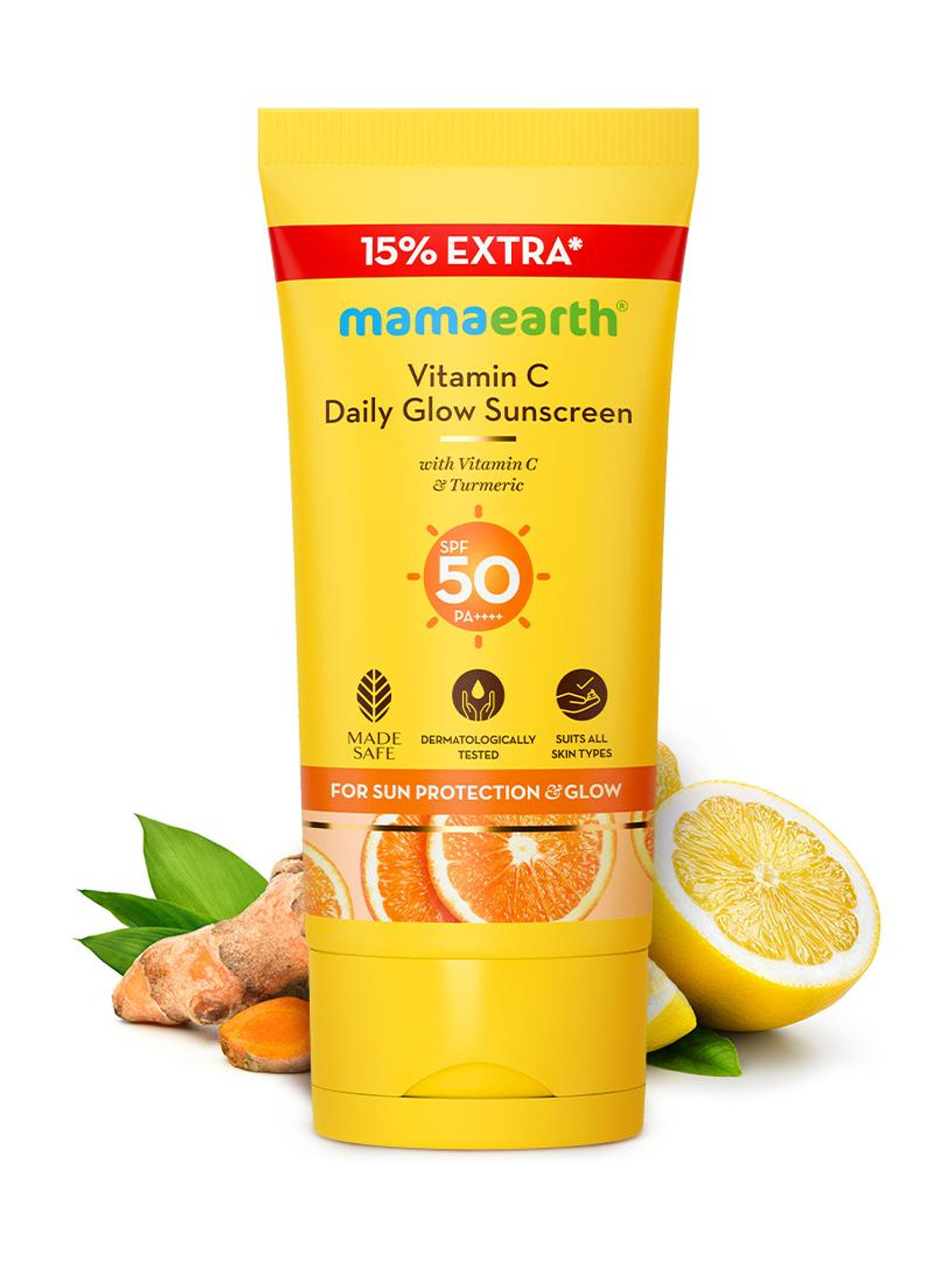 Mamaearth Sunscreen SPF 50 PA++++ 50g - Image 1