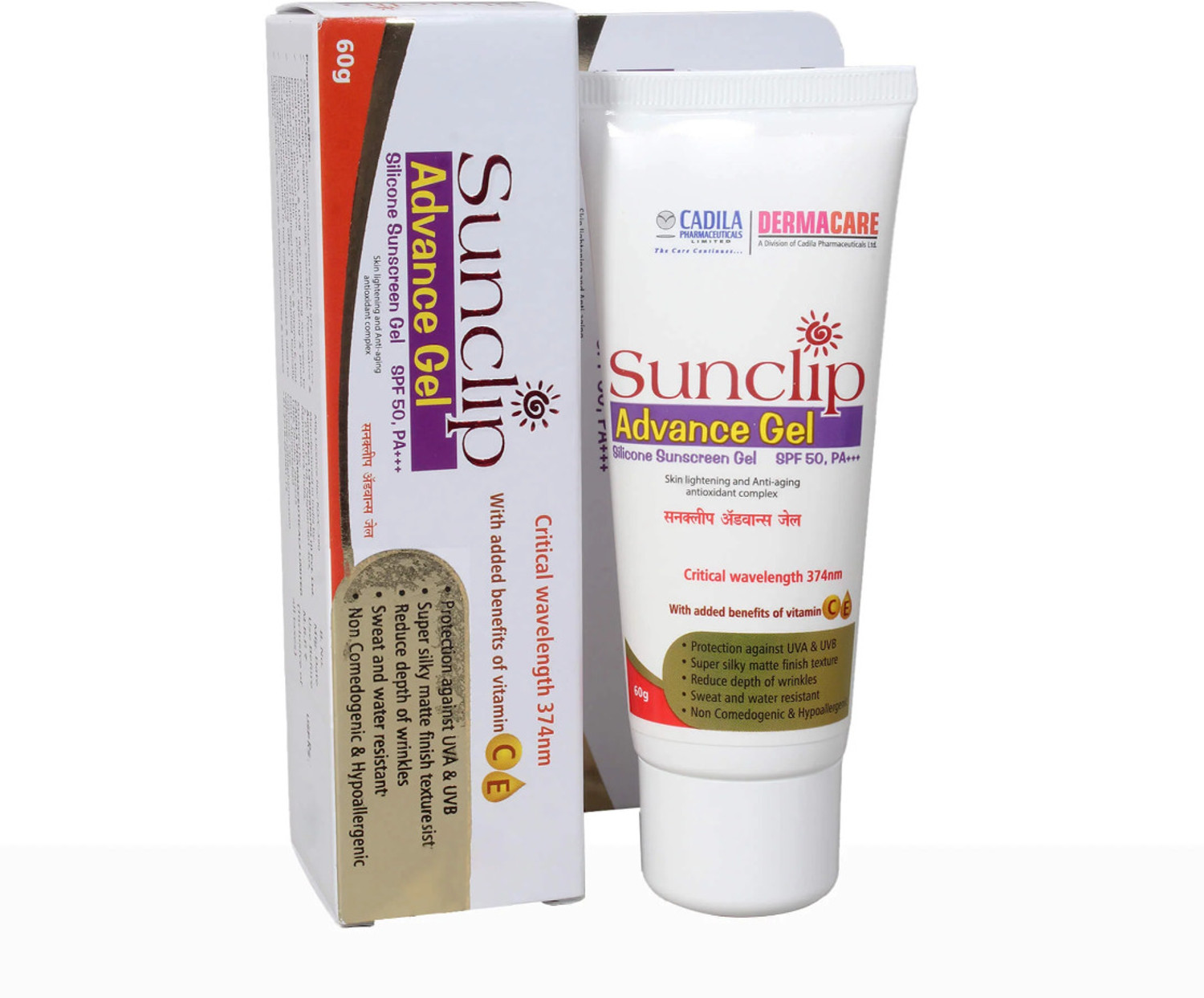Image of ACNE-UV Sunscreen - SPF 30+ PA+++ SILICONE SUNSCREEN GEL SPF 30+ PA+++ (60 g)