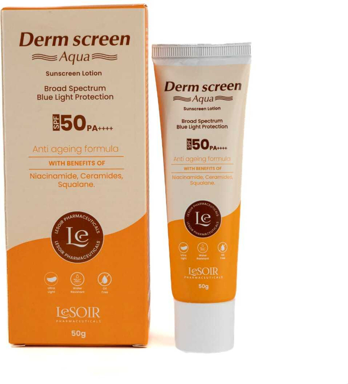 Image of ANUA Sunscreen - SPF 50+ PA++++ SPF 50+ BROAD SPECTRUM SPF 50+HEARTLEAF +PANTHENOL (50 ml)
