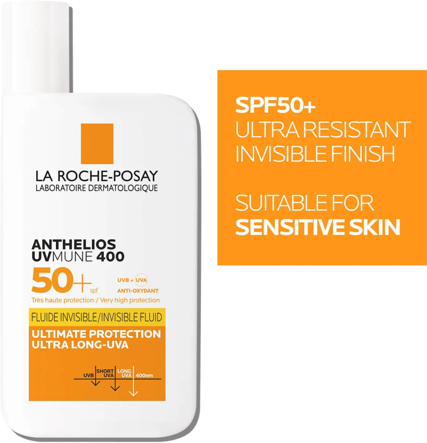 La Roche Posay Anthelios UVmune 400 Invisible Fluid SPF50 50ml - Image 2