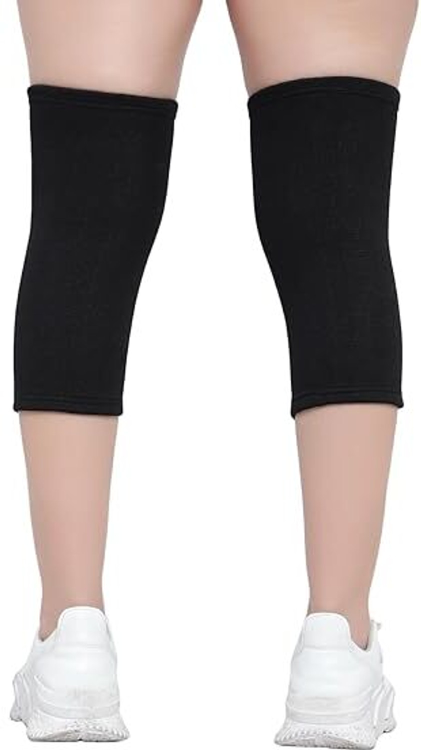 Image of VISSCO Pro- O. A. Knee Brace Open Type Right Knee Support (Black)