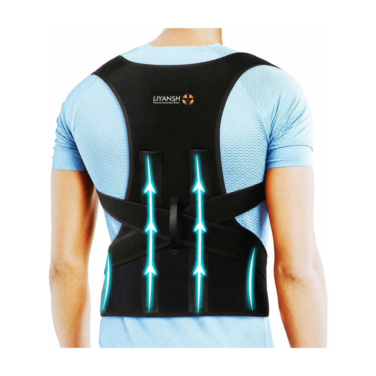 Image of Oliver Taylor Brace Urbane Back Dorso Lumbar Spinal Support Belt Posture Lumbar Support Posture Corrector