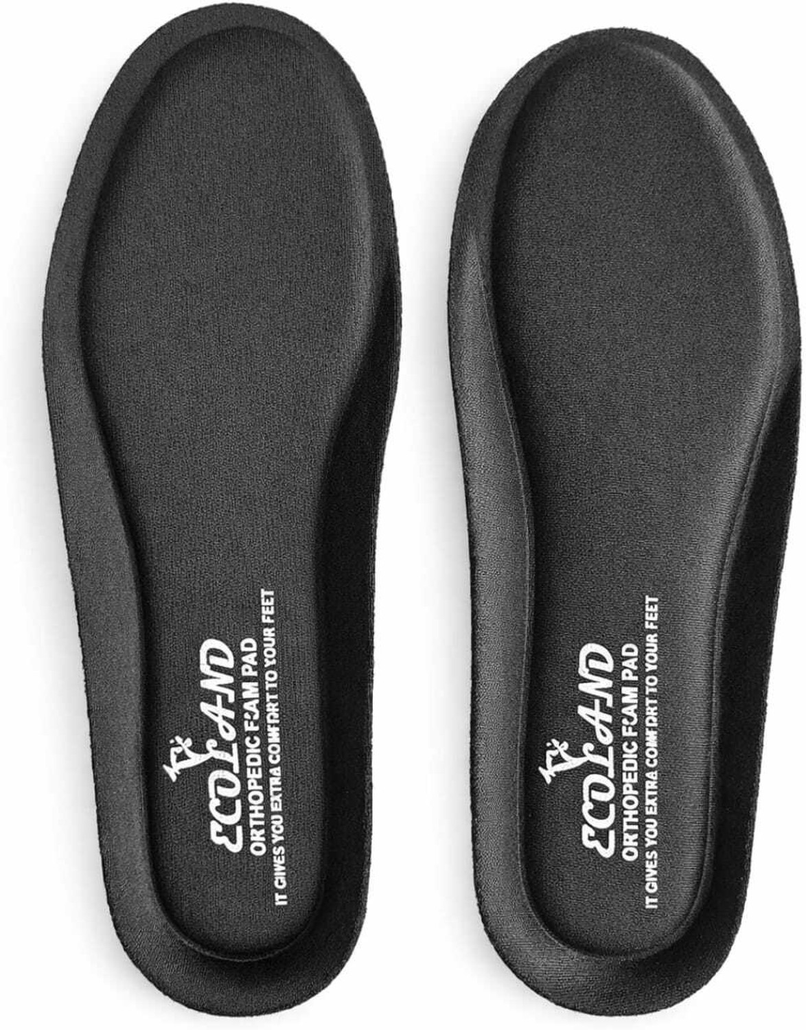 Image of ASTARZ Memory Foam Shoe Insoles Comfortable Insoles Supports Heel Insole (Grey)