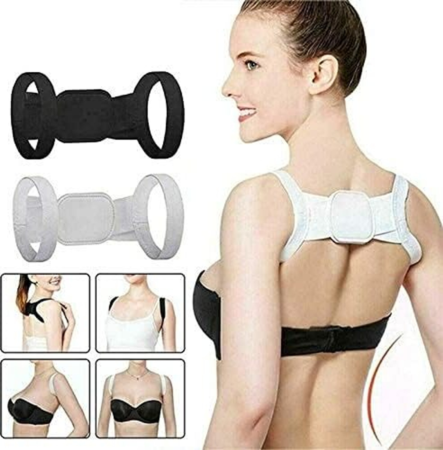 Image of Moon surgical Back Blue Belt for Pain Relief Back and Spine Protector