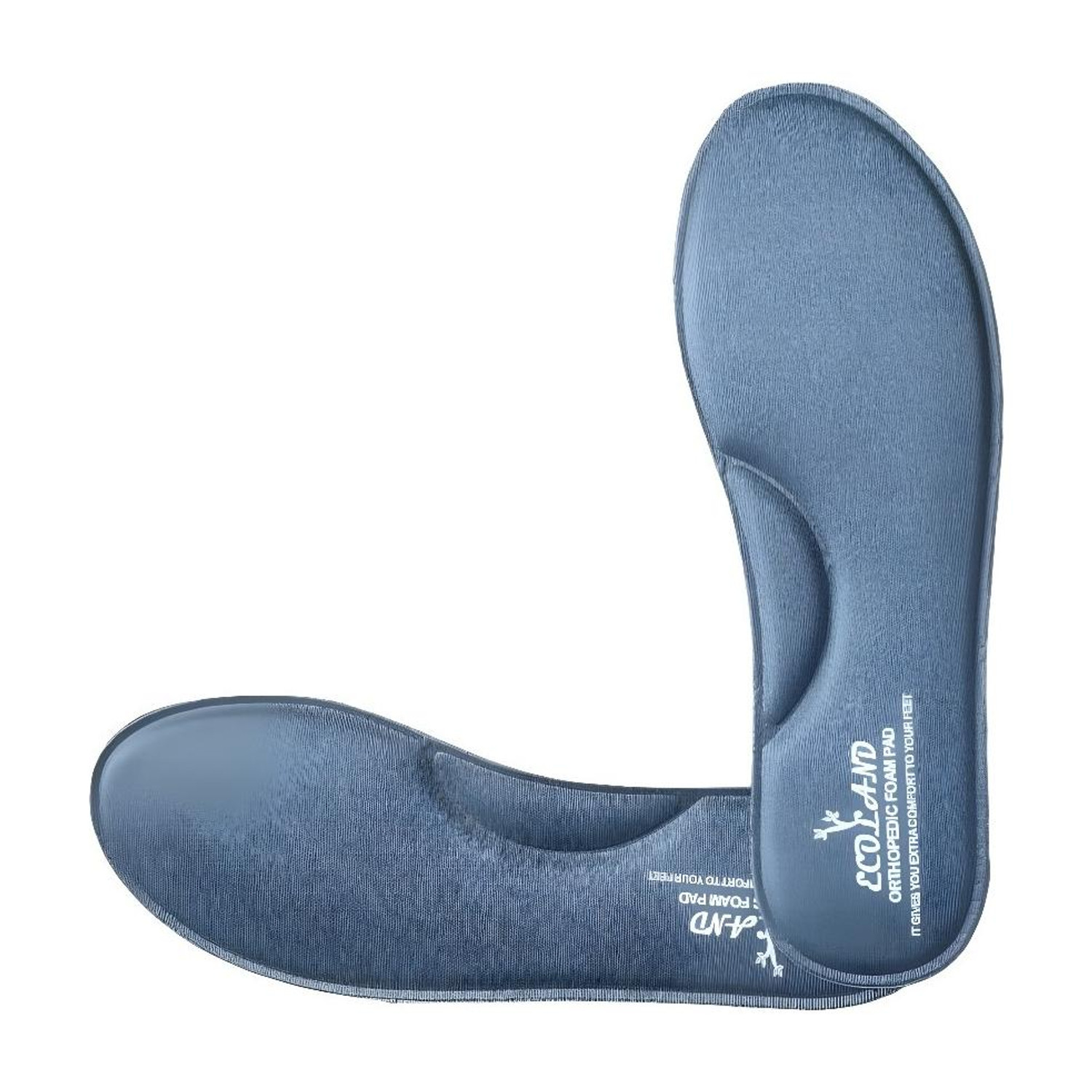 Image of ASTARZ Memory Foam Shoe Insoles Comfortable Insoles Supports Heel Insole (Grey)