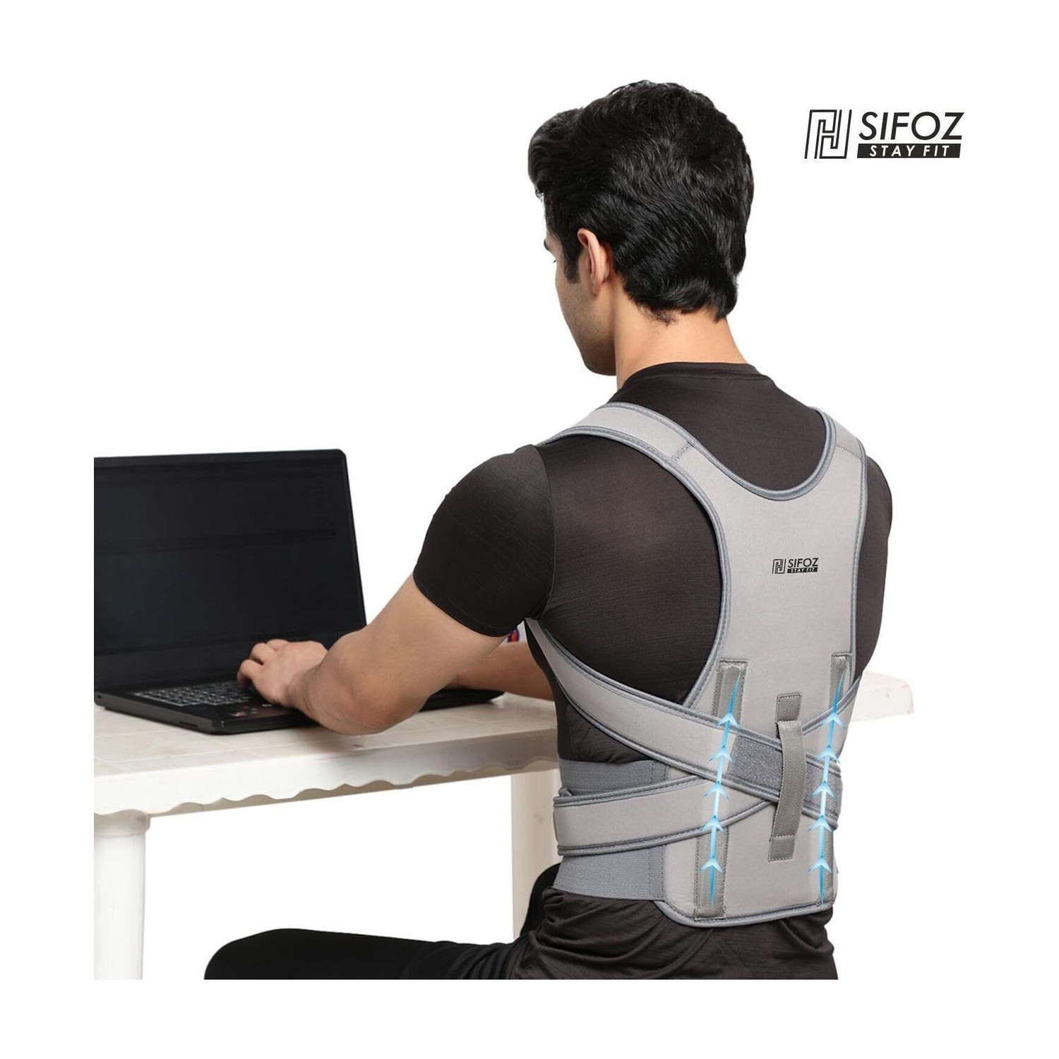 Image of Oliver Taylor Brace Urbane Back Dorso Lumbar Spinal Support Belt Posture Lumbar Support Posture Corrector