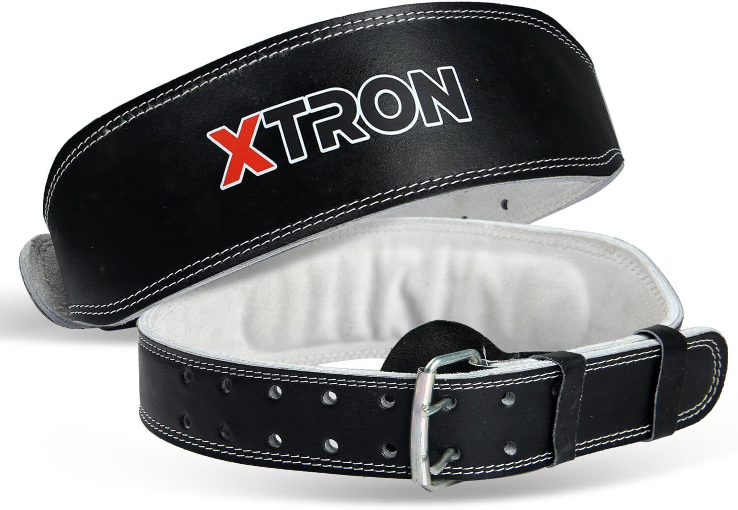 Image of LYCAN 4 Inch Wide Weight lifting Gym Belt Back Support For Men and Women Back / Lumbar Support (Black)