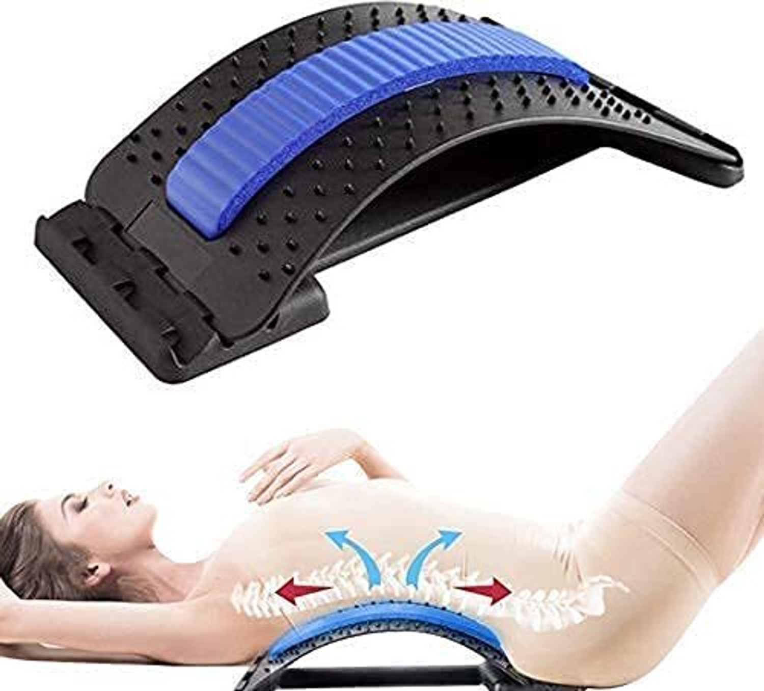 Image of Moon surgical Back Blue Belt for Pain Relief Back and Spine Protector