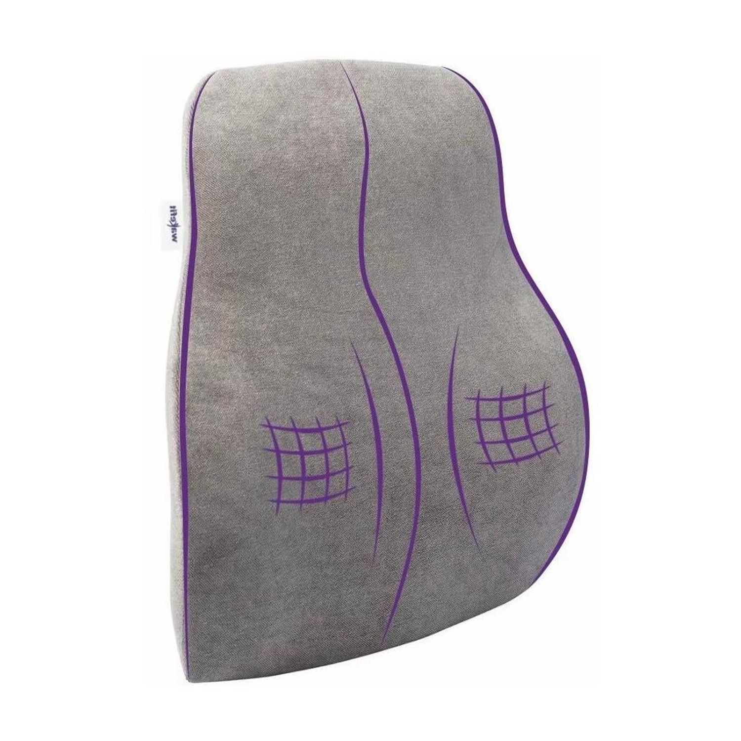 Wakefit Memory Foam Back Support Lumbar Cushion - Image 1