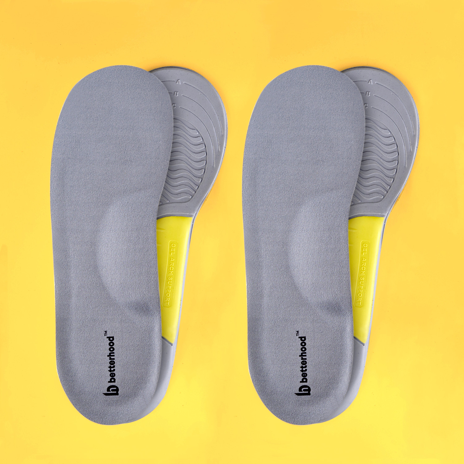 Image of N2J2 SHOP Premium Orthotic Gel High Arch Support Insoles Gel Pad 3D Arch Support Flat Feet Insole