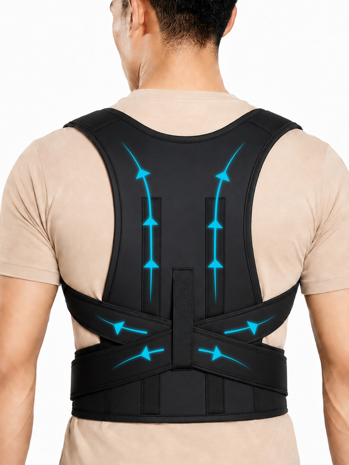Image of Oliver Taylor Brace Urbane Back Dorso Lumbar Spinal Support Belt Posture Lumbar Support Posture Corrector